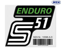 S51 Enduro MZA mailbox sticker
