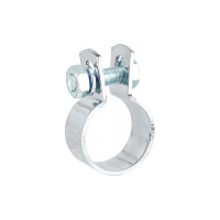 Front exhaust clamp Pioneer - chrome