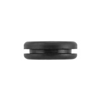 Cable grommet for the Jawa/ČZ satellite dish cover casting, model 1 (wider groove)