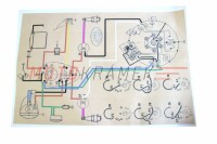Electrical installation Jawa 350/354 Rocker switch - switch in the tank