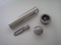 Throttle handle - Worm - complete