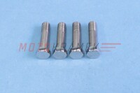 Set of screws for the entire motorcycle ČZ 175/501 scooter - polished stainless steel