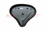 Rear saddle Pérák - black - leather