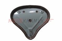 Rear saddle Pérák - dark brown - leather
