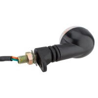 Blinker small round - clear with screws