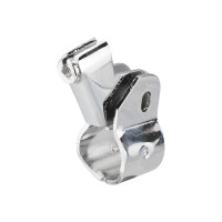 Lever holder left with thread - chrome