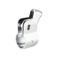 Lever holder right with thread - chrome