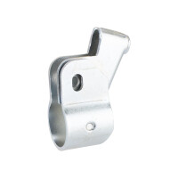 Lever holder right with thread - zinc