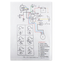 Wiring Jawa 250 Perak for brake switch