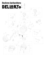 Dellorto Babetta carburetor needle valve