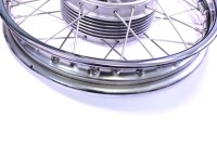 Wheel complete Jawa 250/350 Panelka - Stainless steel