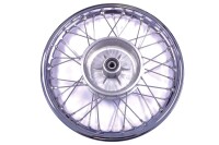 Wheel complete Jawa 250/350 Panelka - Stainless steel
