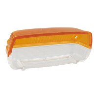 Rear light cover with rubber Pav, ČZ orange/clear