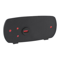 Rear light cover with Pav rubber, ČZ red