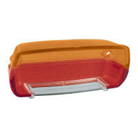 Rear light cover with rubber Pav, ČZ red/orange