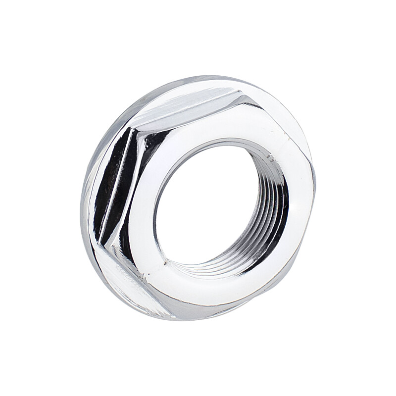 Jawa/Pérák rosette pin nut - chrome