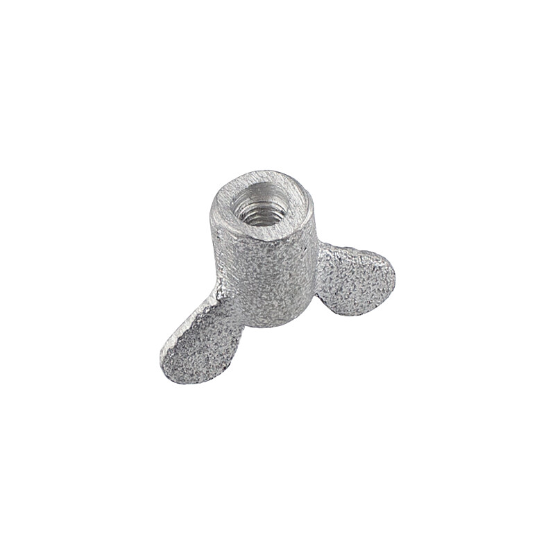 Cable nut M6 - wing - aluminum