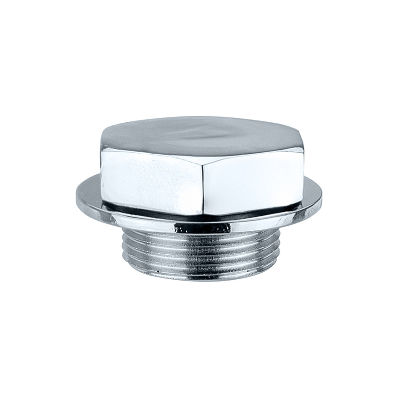 Nuts for front shock absorbers Jawa 350 type 634, Cailf. - chrome