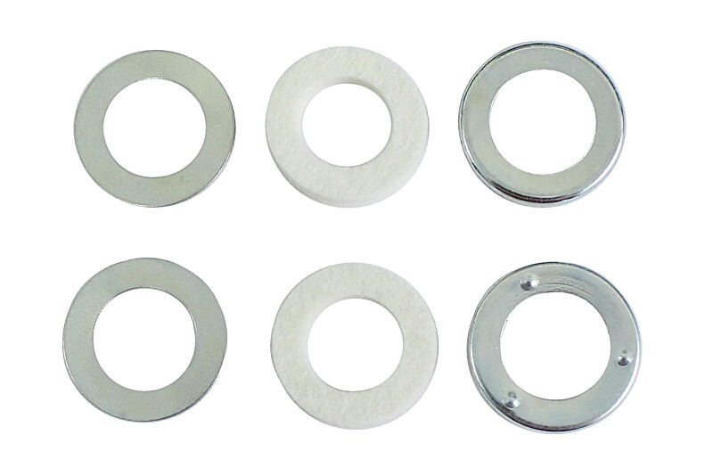 Babetta rear wheel bearing cups - set
