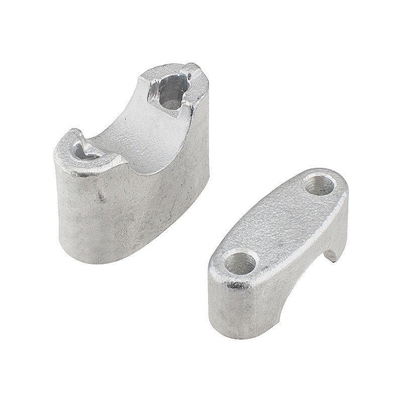 Simson S51 handlebar clamp - set