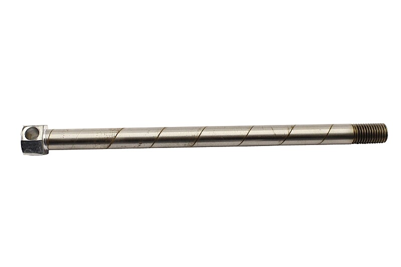 Front wheel axle Jawa Pérák - chrome