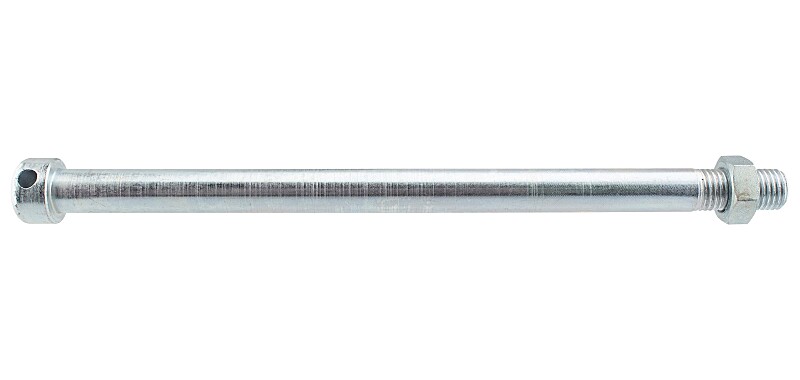 Rear wheel axle Pioneer 05, 20, 21 zinc