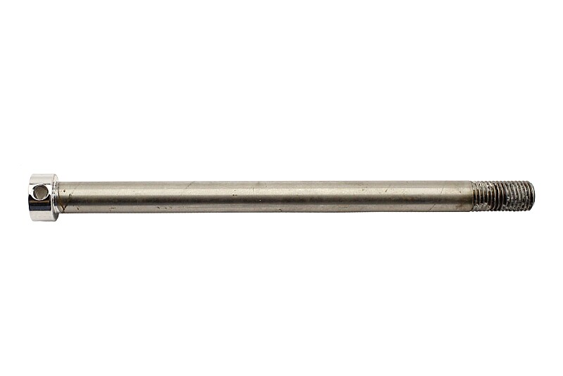 Pionýr 555 rear wheel axle - chrome