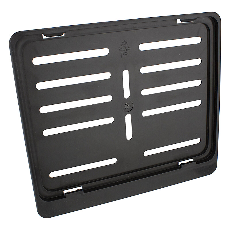 Plate under the license plate - plastic