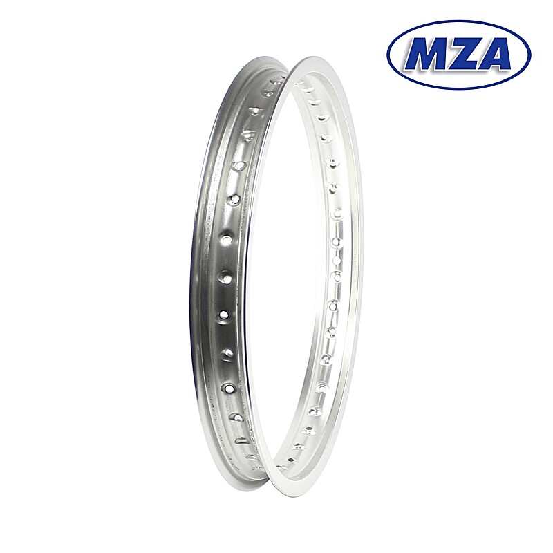 Rim 16 - 1.5 aluminum, polished Simson S51 MZA - KEBA