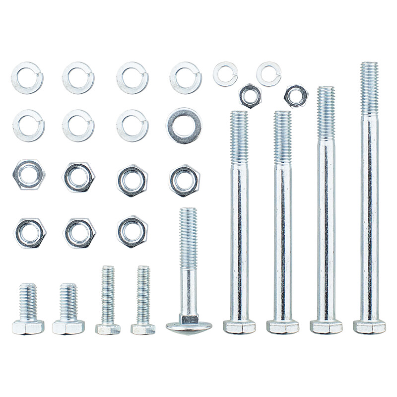 Screws for attaching the Simson S51 engine - 28 pcs
