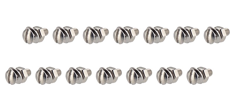 Set of screws for Pionýr rails - stainless steel