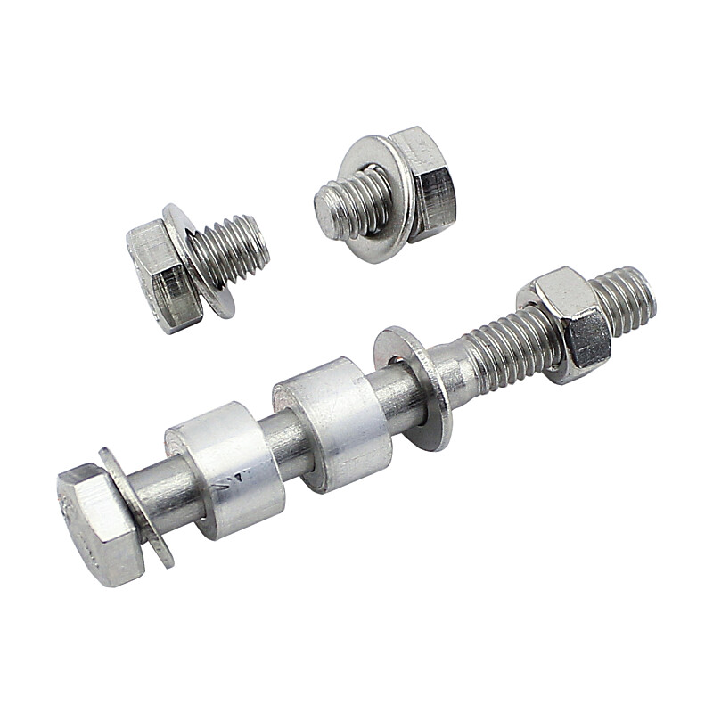 Tank mounting set Jawa Kyvačka, Panelka - STAINLESS STEEL