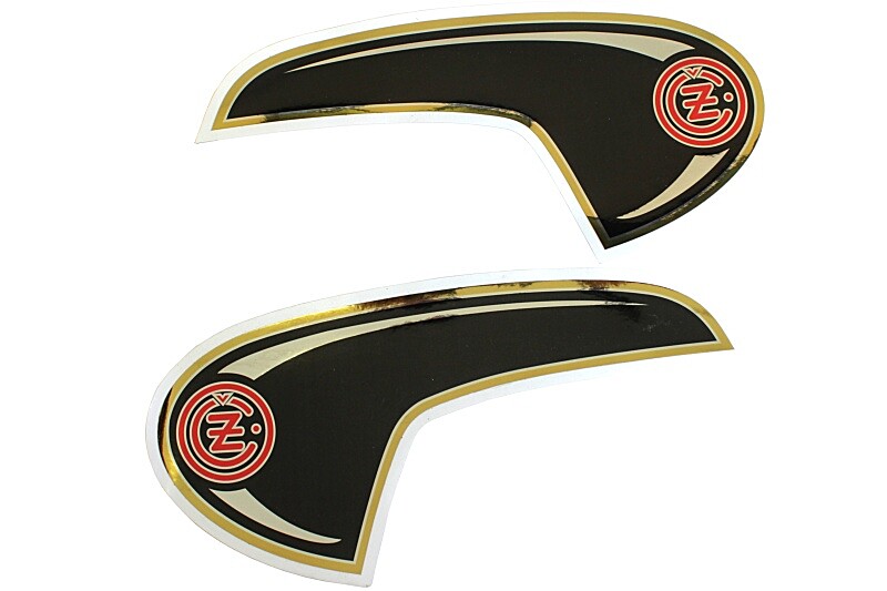 CZ 477 tank sticker - set