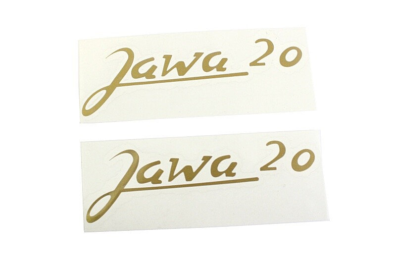 Sticker Jawa 20 - 11,5x3,5 - 2 pcs