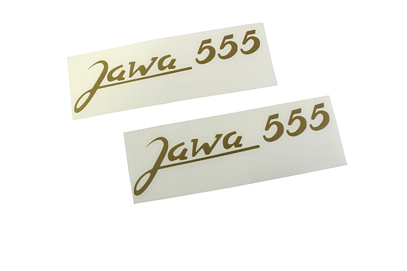 Sticker Jawa 555 - 11.5x3.5 - 2 pcs.