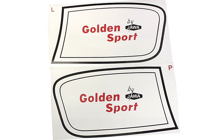 Golden Sport tank sticker