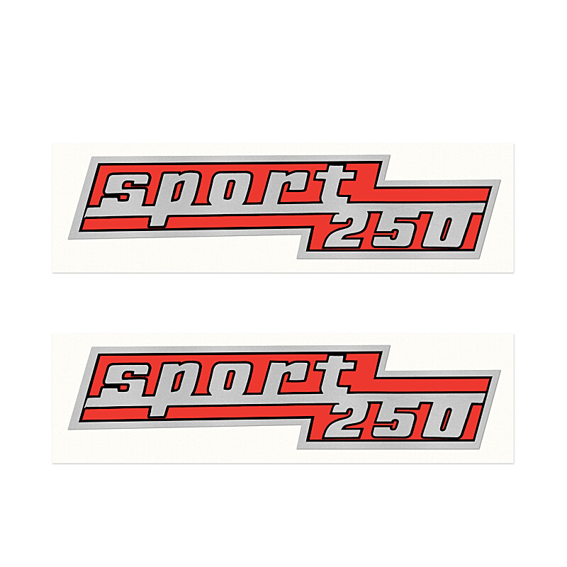 Sticker Sport 250 - set