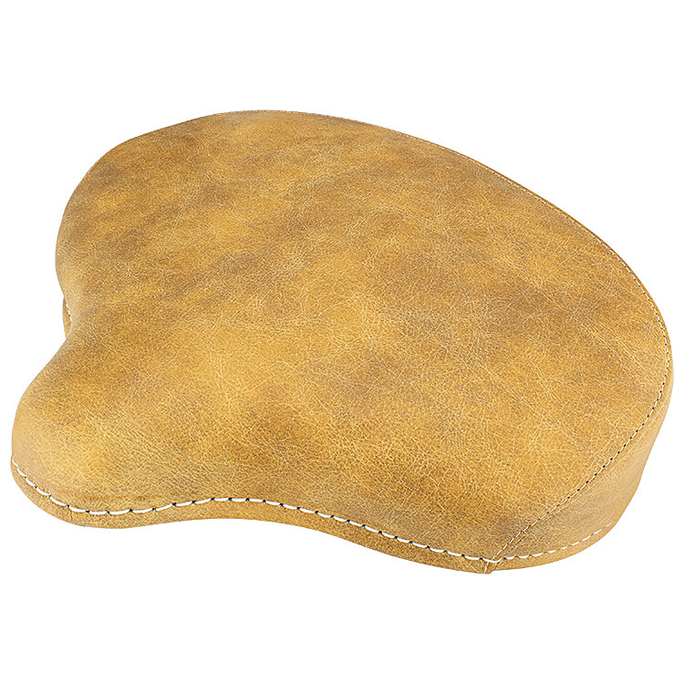 Pérák front saddle - light brown - leather - PROFI