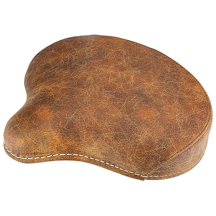 Pérák front saddle - dark brown leather - PROFI