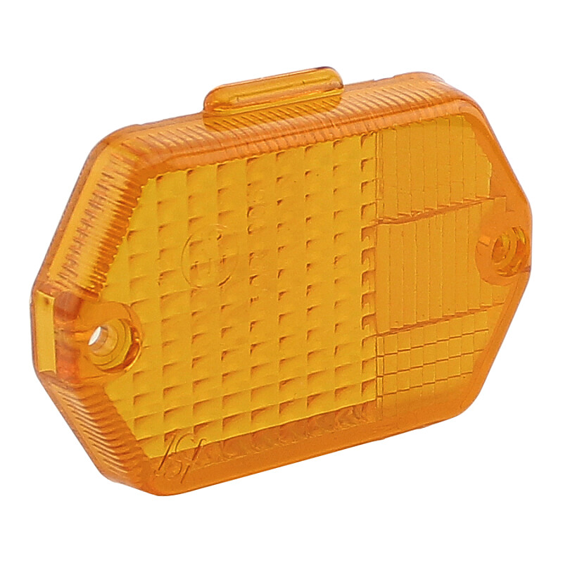 Square turn signal cover Simson, MZ ETZ - orange