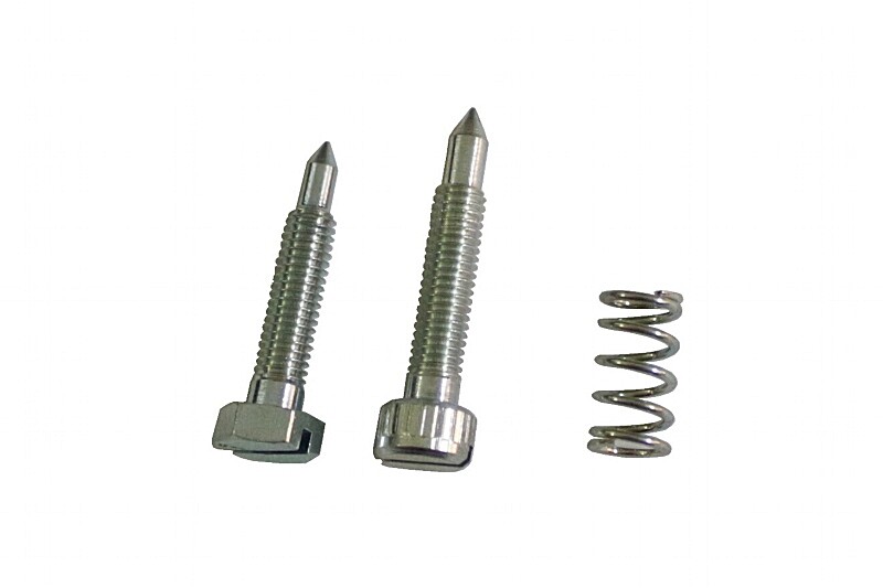 Dellorto carburetor idle screw with spring - Babetta