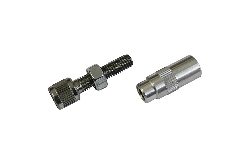 Clutch cable adjustment screw