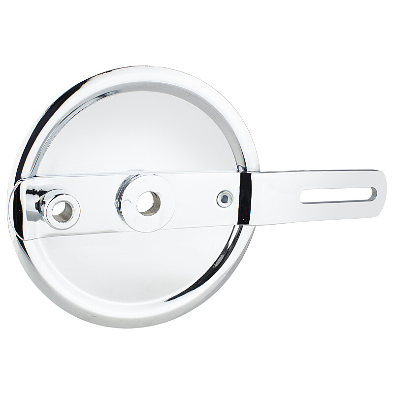 Rear wheel shield Pioneer 550 chrome