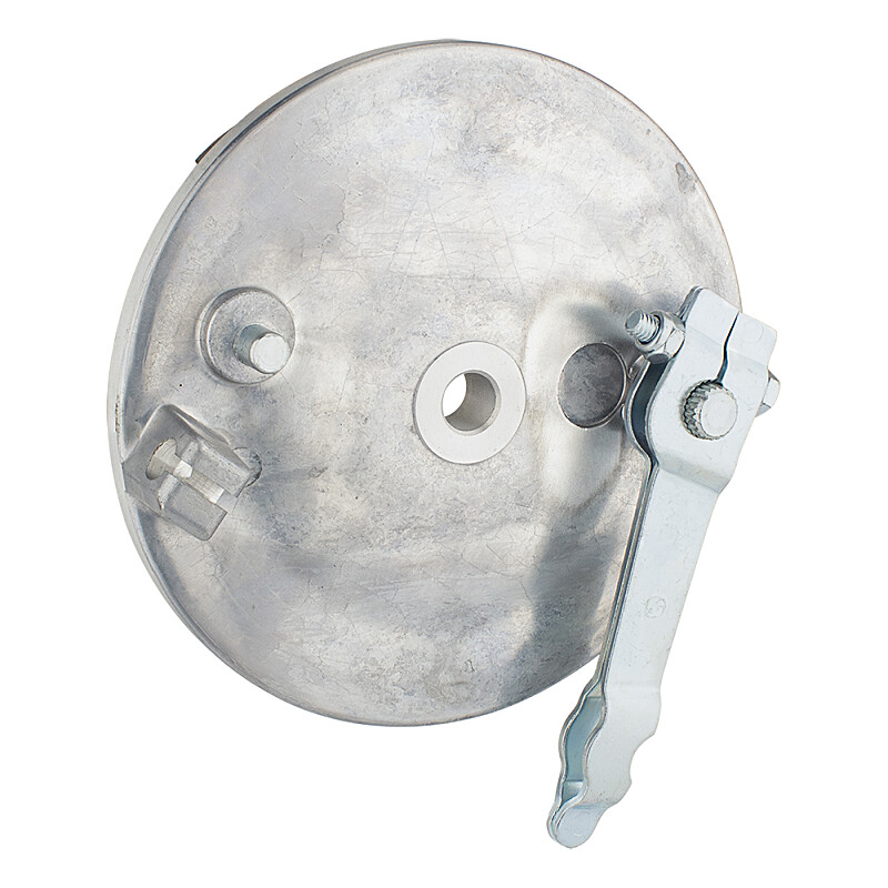Simson rear brake shield - complete