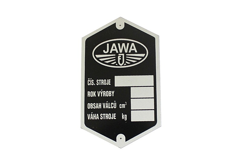 Frame label J175/250 - special