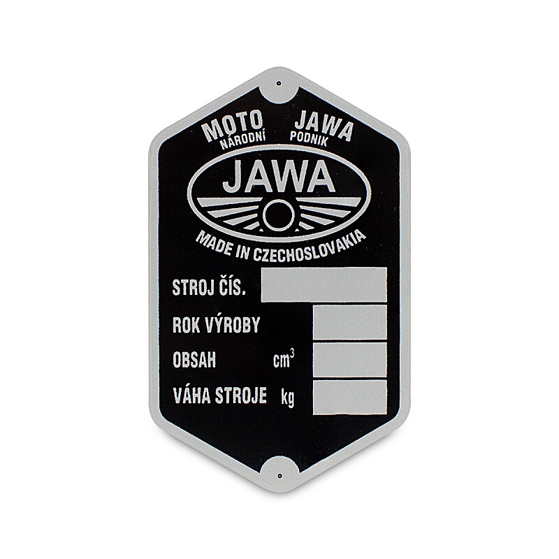 Frame label Pérák - National Enterprise