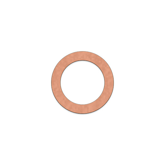 Fiber gasket 14x20x1 (oil filler plugs)