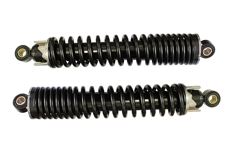 Rear silencer Jawa 350 type 638 black (set) - import