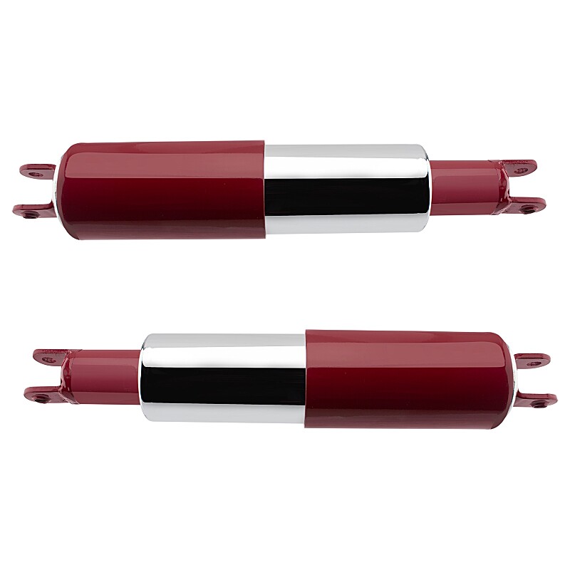 Rear silencer Jawa/ČZ Kyvačka, Panelka - chrome/lacquer (set) - CZ