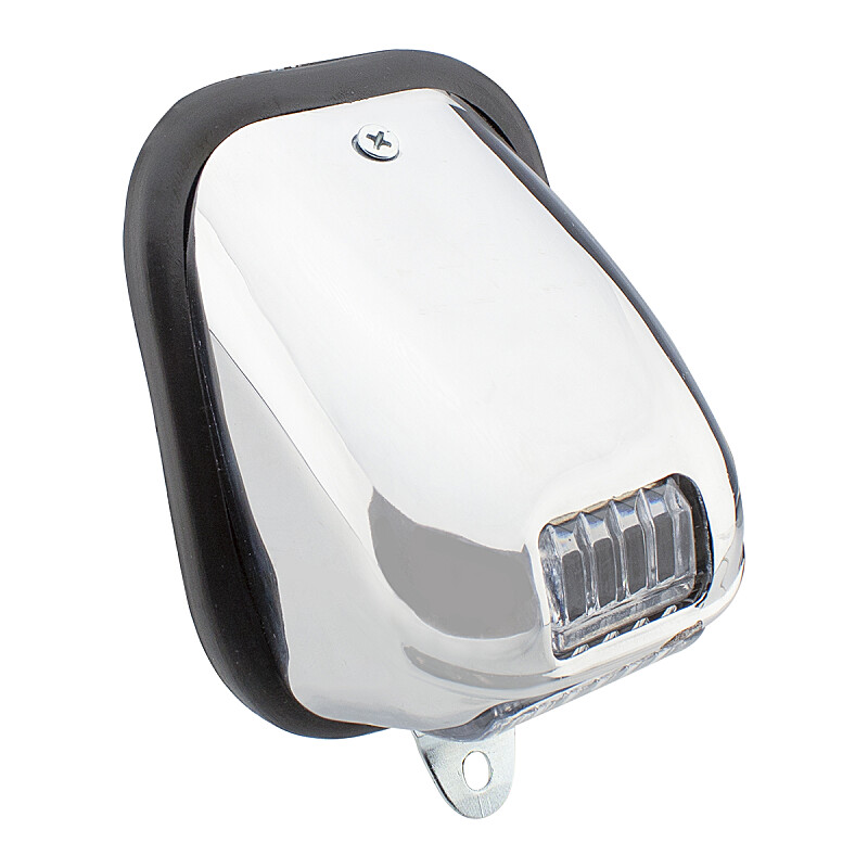 Rear light Swingarm sheet metal - chrome